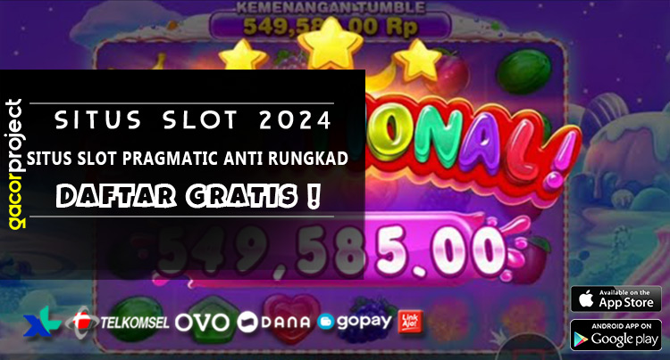 Situs Slot Pragmatic Anti Rungkad